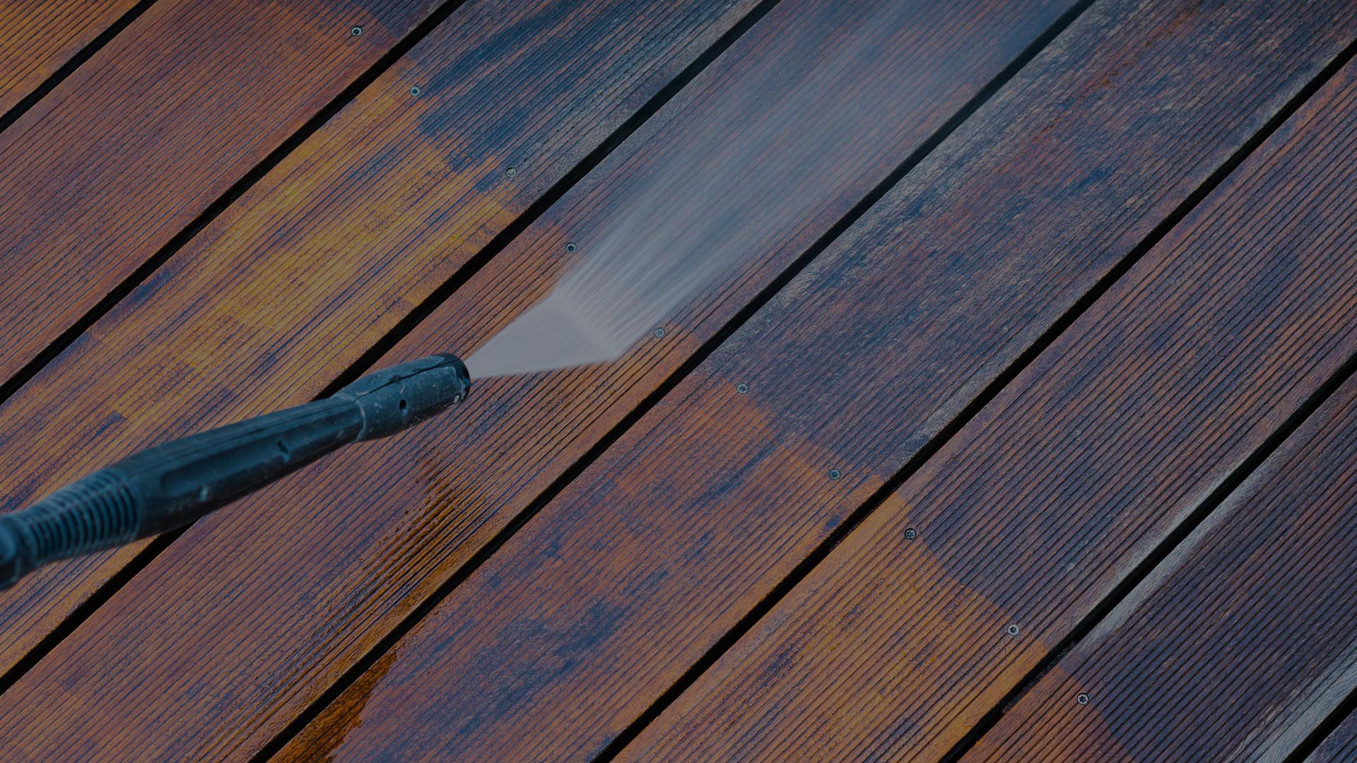 pressure washing