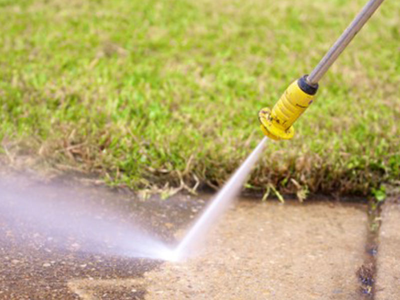 sidewalk cleaning